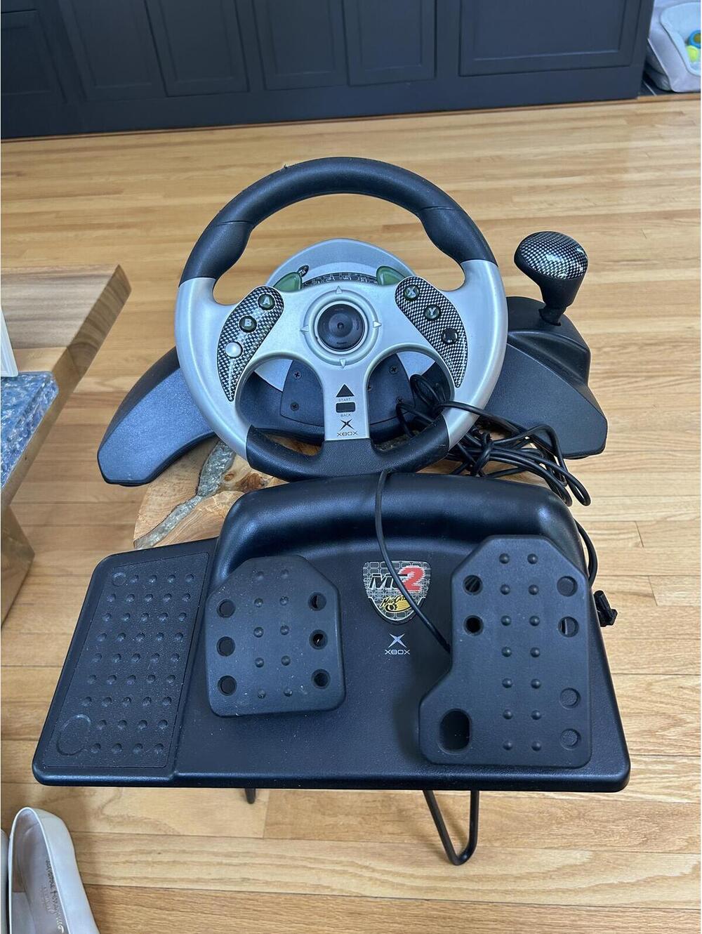 Microsoft Xbox Racing Wheel Controller with Pedals for Xbox
